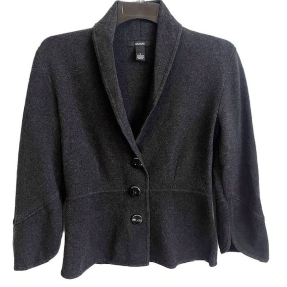 Alfani Jackets & Blazers - Alfani Pea Coat Gray Size S